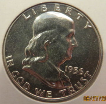 1956-Proof-Franklin-Half